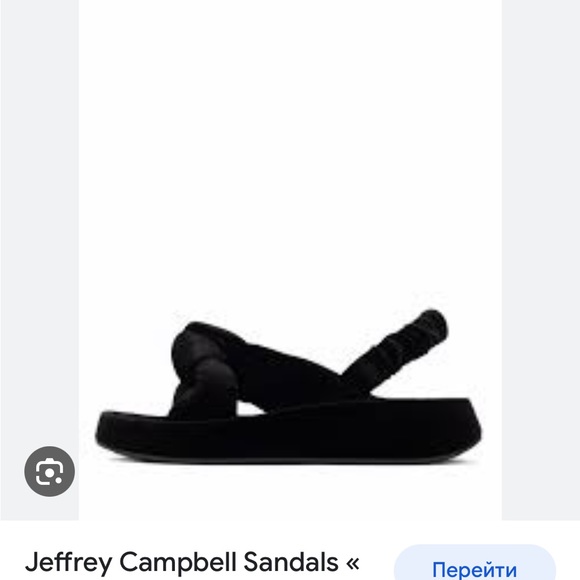 WOMENS FLAT | JEFFREY CAMPBELL SYING BLACK VELVET - Picture 7 of 11